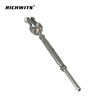 Rigging-Hardware zum Neupreis, Edelstahl 316, Spannschlossbacke mit geschlossenem Körper und einfacher Stange