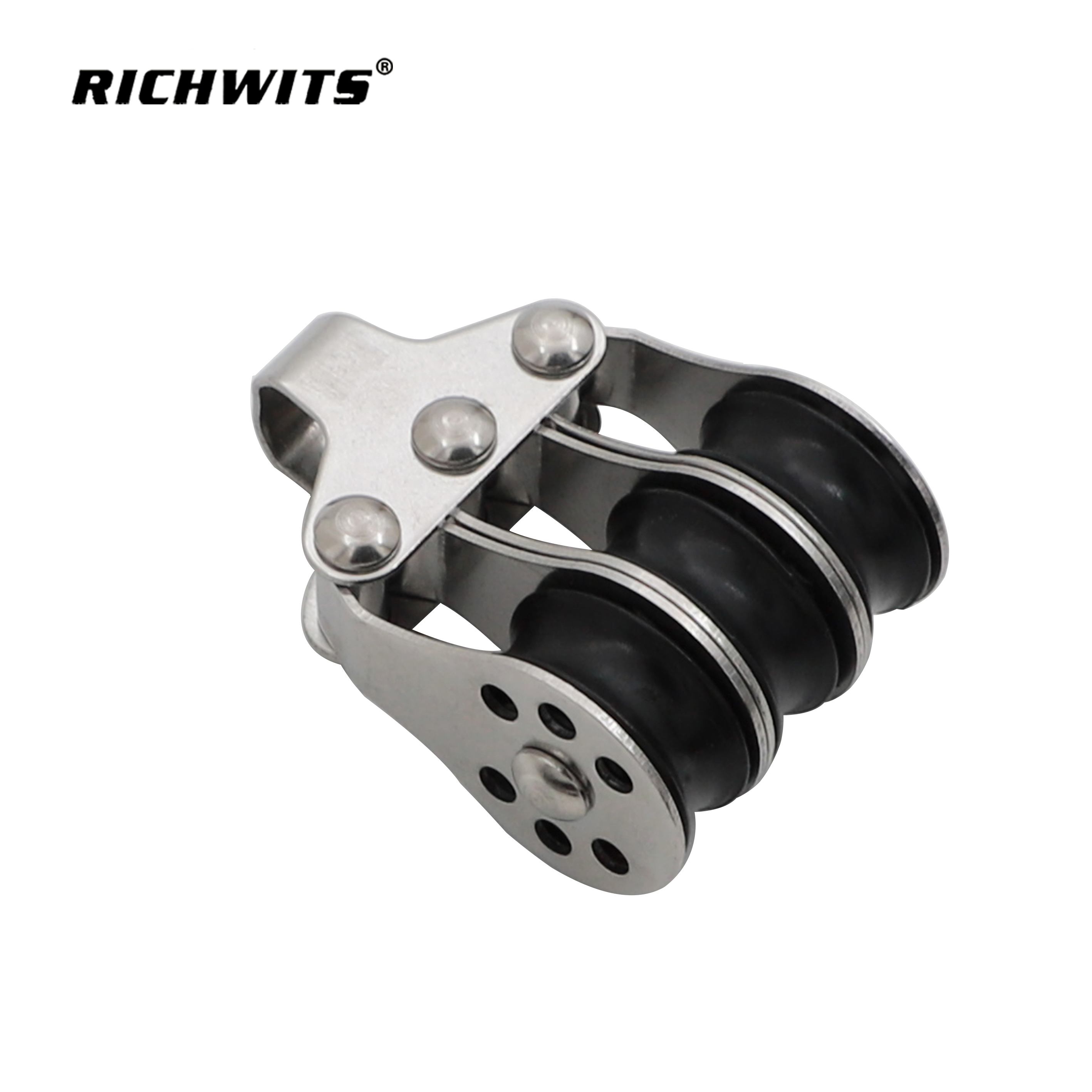 Edelstahl-Zubehör zum Entfernen des Autodachs, Nylon-Seilrollen-Set, 22 mm