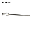 Rigging-Hardware zum Neupreis, Edelstahl 316, Spannschlossbacke mit geschlossenem Körper und einfacher Stange