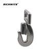 Fabrikpreis Rigging Hardware 304 Edelstahl-Karabinerhaken mit quadratischem Auge