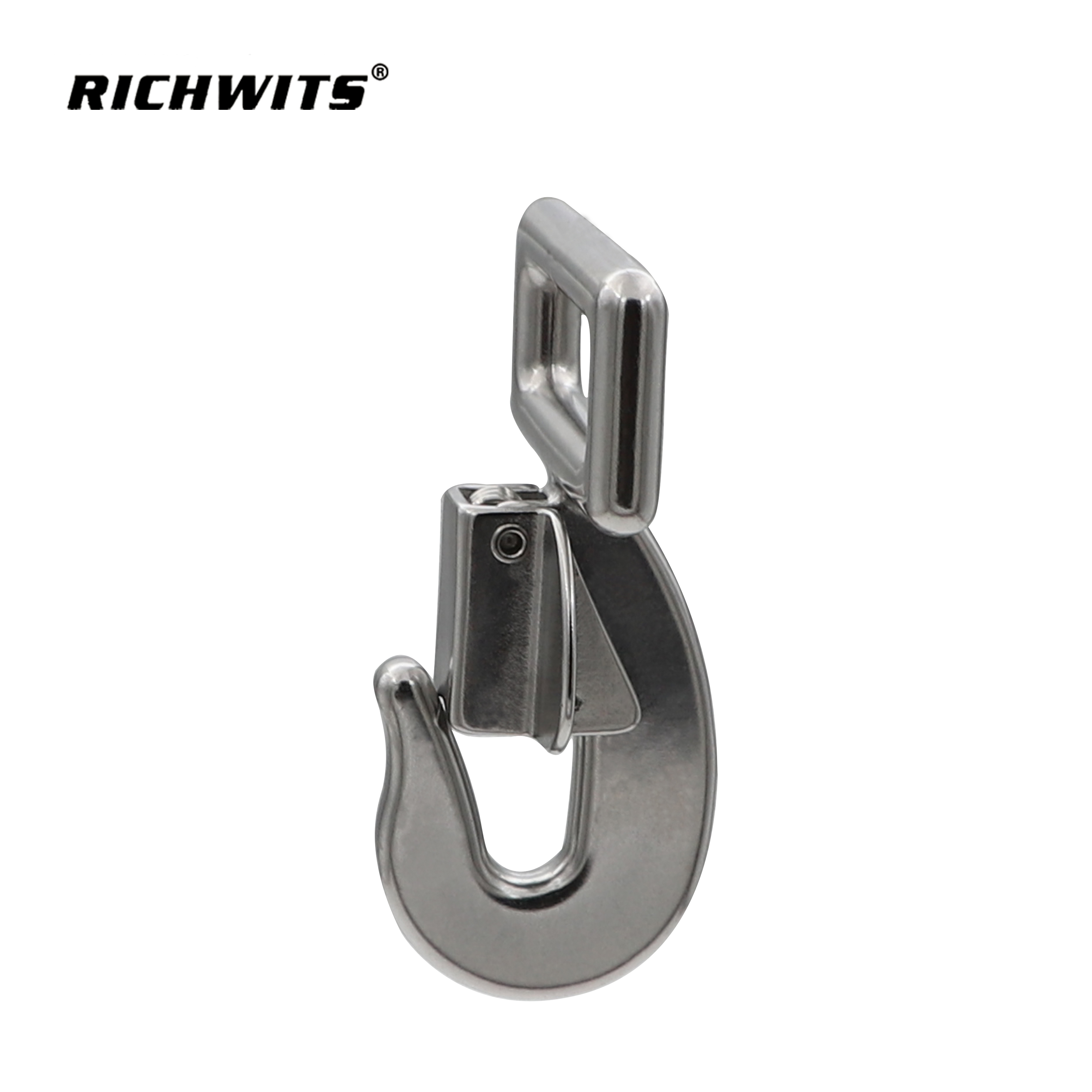 Fabrikpreis Rigging Hardware 304 Edelstahl-Karabinerhaken mit quadratischem Auge