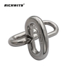 Marine-Seil aus Edelstahl 316, C-Form, 8-Kette, Schnellverbindungs-Drehring