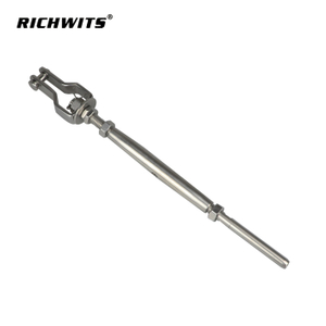 Rigging-Hardware zum Neupreis, Edelstahl 316, Spannschlossbacke mit geschlossenem Körper und einfacher Stange